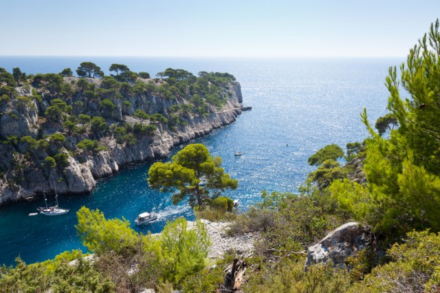 The famous Calanques of Provence