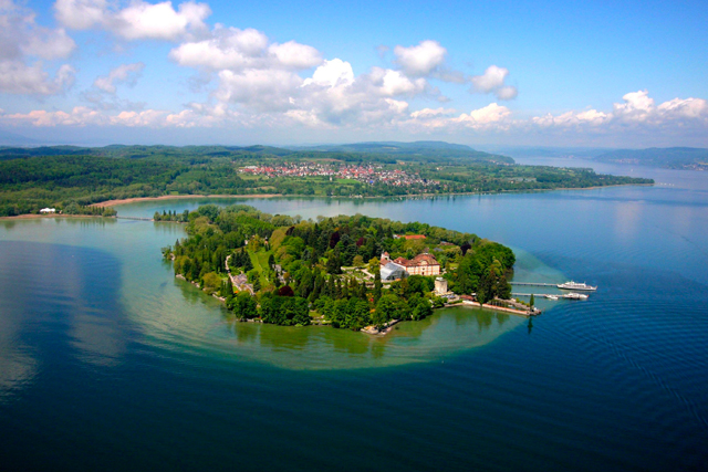 Mainau Island in Lake Constance